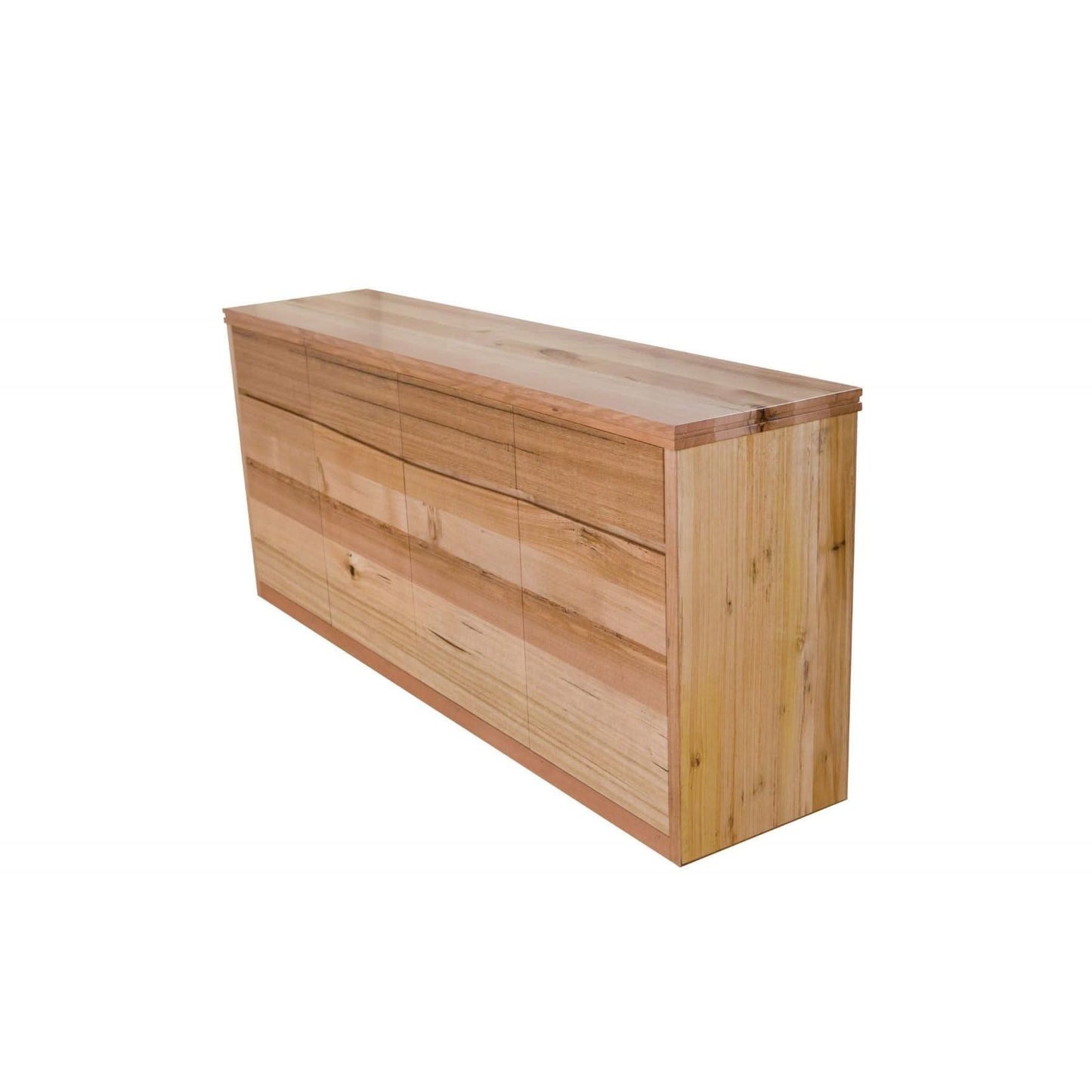 NOREEN SOLID TASMANIAN OAK BUFFET/SIDEBOARD 4 DOORS & 4 DRAWERS 200CM - MyChocolateWood