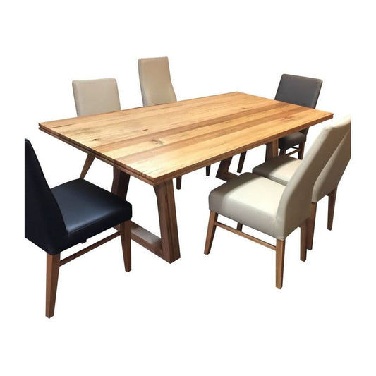 NOREEN SOLID TASSIE OAK DINING TABLE 210CM