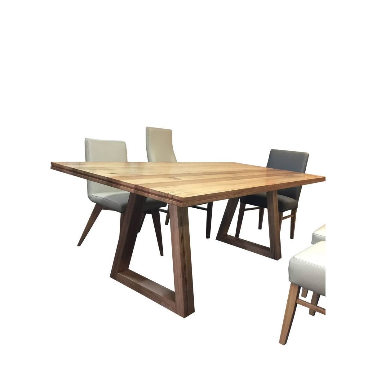 NOREEN SOLID TASSIE OAK DINING TABLE 210CM - MyChocolateWood