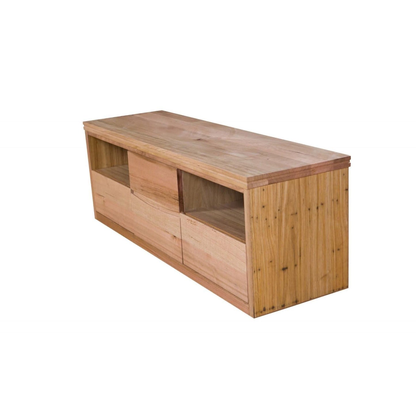 NOREEN SOLID TASSIE OAK TV UNIT ETU 1 DOOR & 2 DRAWERS