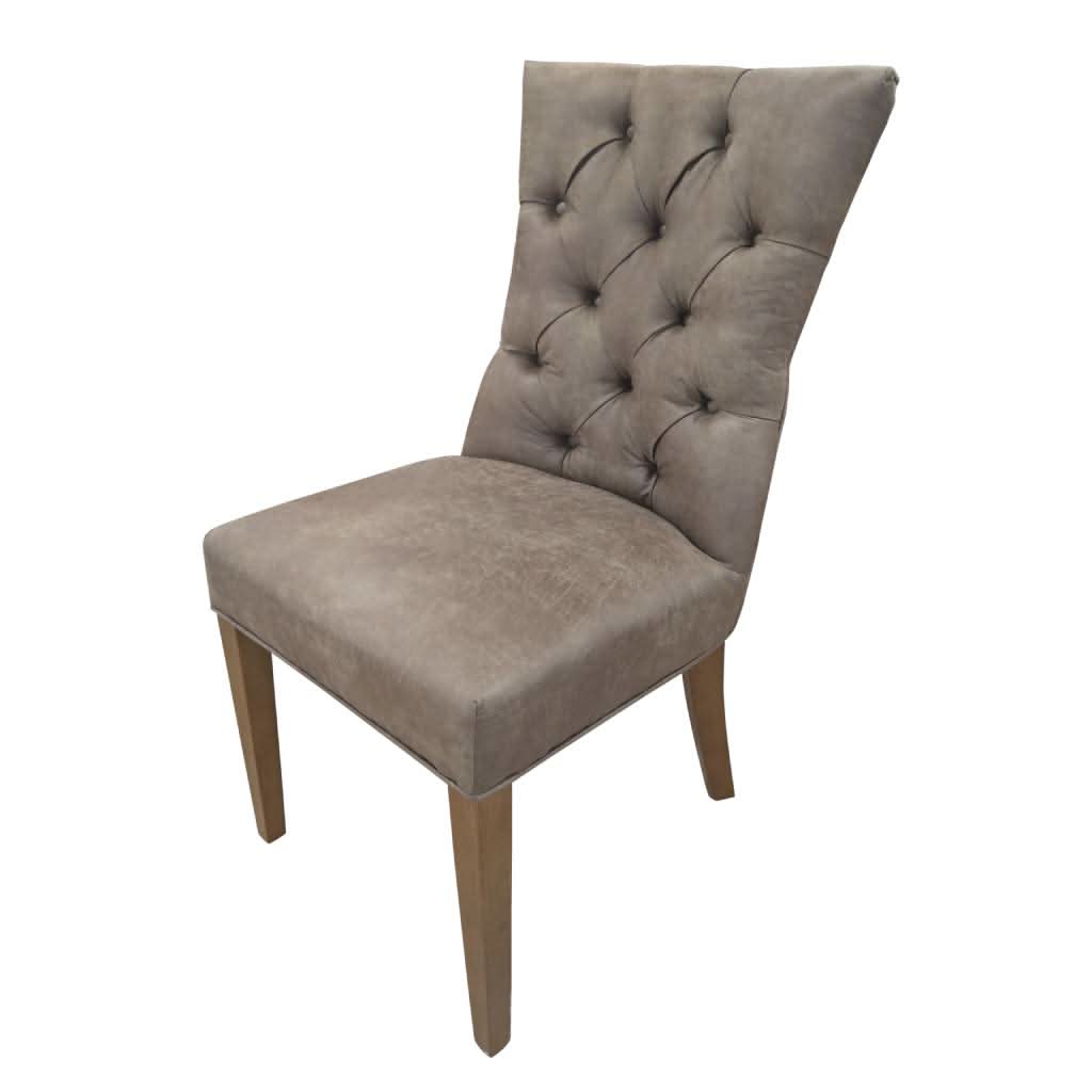 OPEL DINING CHAIR COFFEE COLOUR 50x67x99CM - MyChocolateWood