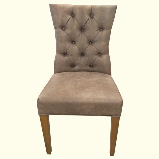 OPEL DINING CHAIR COFFEE COLOUR 50x67x99CM - MyChocolateWood