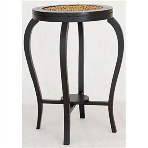 Ornament Solid Mahogany Bar Table in Chocolate - MyChocolateWood