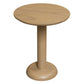 OSLO SOLID WHITE CEDAR TIMBER ROUND SIDE TABLE/LAMPTABLE IN NATURAL - MyChocolateWood