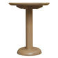 OSLO SOLID WHITE CEDAR TIMBER ROUND SIDE TABLE/LAMPTABLE IN NATURAL - MyChocolateWood