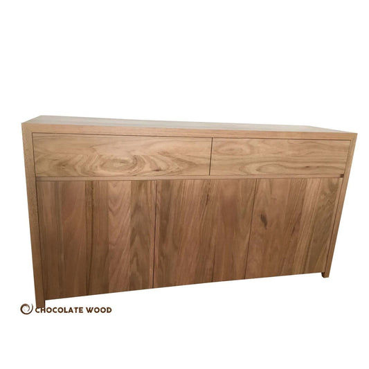 PACIFIC VICTORIAN ASH SIDEBOARD/BUFFET 2 DRAWERS & 3 DOORS MADE TO ORDER - MyChocolateWood