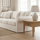 PALM BEACH LAMP TABLE 1 DRAWER LOUVRE STYLE IN SOLID OAK - MyChocolateWood