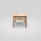 PALM BEACH LAMP TABLE 1 DRAWER LOUVRE STYLE IN SOLID OAK - MyChocolateWood