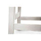 PAPAYA SOLID MANGO WOOD STOOL WHITE - MyChocolateWood