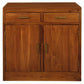 PARIS SOLID MAHOGANY BUFFET/SIDEBOARD 2 DOORS & 2 DRAWERS IN LIGHT PECAN - MyChocolateWood