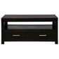 PARIS SOLID MAHOGANY TIMBER 4 DRAWER COFFEE TABLE 100CM - CHOCOLATE - MyChocolateWood