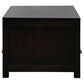 PARIS SOLID MAHOGANY TIMBER 4 DRAWER COFFEE TABLE 100CM - CHOCOLATE - MyChocolateWood