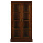 PARIS SOLID MAHOGANY TIMBER DISPLAY CABINET WITH 3 SHELVES - MAHOGANY - MyChocolateWood