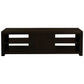 Paris Solid Mahogany TV Unit with 2 Drawers & 4 Shelves in Chocolate - Chocolate Wood