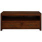 PARIS SOLID MAHOGANY TV UNIT WITH 2 DRAWERS IN MAHOGANY 120CM - MyChocolateWood