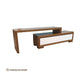 PARKER CUSTOM MADE TASSIE OAK EXTENSION TV UNIT - MyChocolateWood