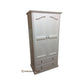 PAUDHA WHITE WARDROBE/ARMOIRE IN SOLID NZ PINE CUSTOM MADE - MyChocolateWood