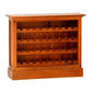 Pegasus Solid Mahogany 36 Bottle Winerack in Light Pecan - Chocolate Wood