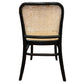 PHOENIX SOLID BEECHWOOD DINING CHAIR IN BLACK - MyChocolateWood