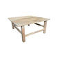 PIONEER SQUARE COFFEE TABLE IN RECYCLED ELM 100CM - MyChocolateWood