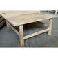 PIONEER SQUARE COFFEE TABLE IN RECYCLED ELM 100CM - MyChocolateWood