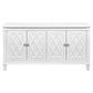 PLANTATION HAMPTON STYLE BUFFET IN WHITE MDF - MyChocolateWood