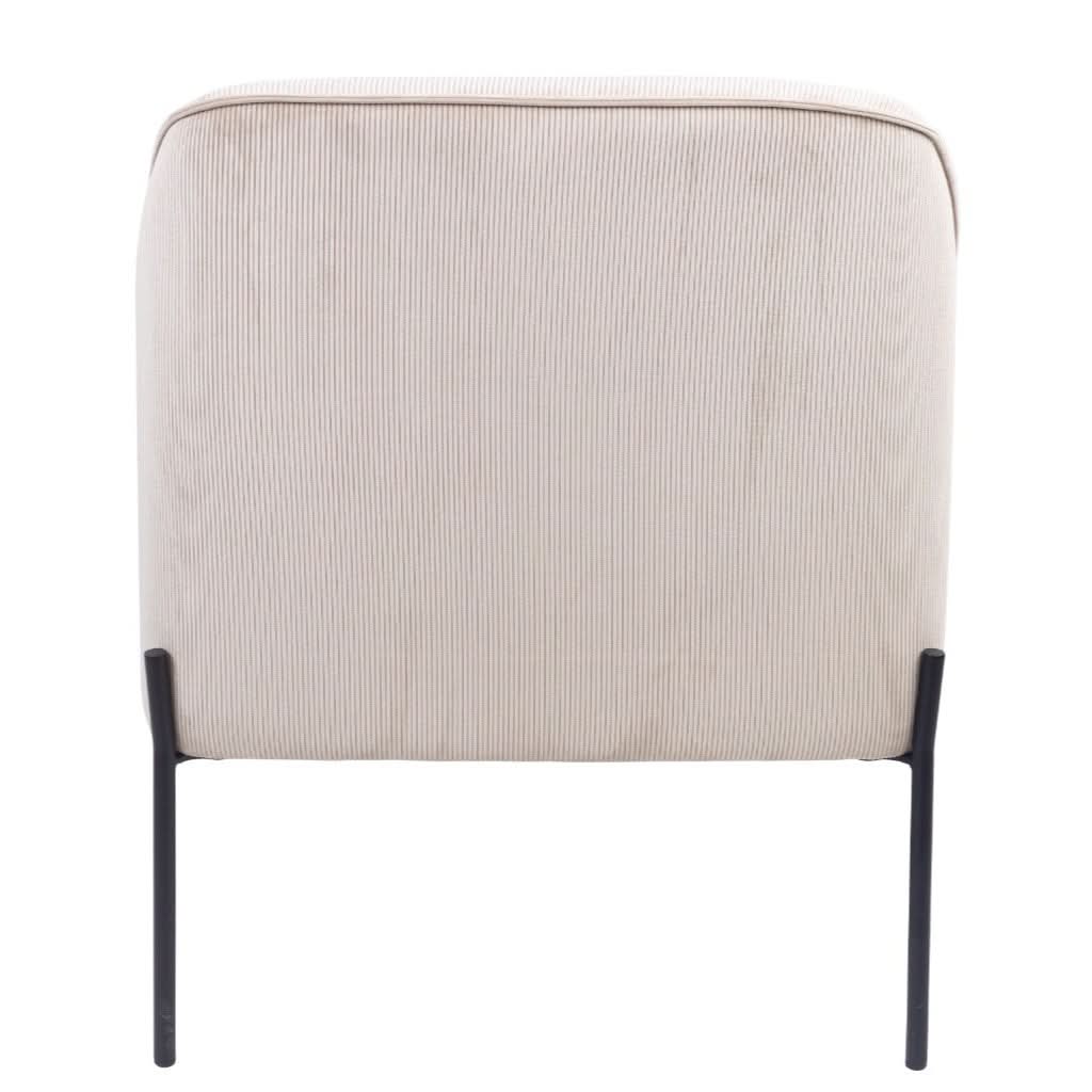 Poppy Armchair in Silver Grey - Chocolate Wood