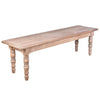 POWELL RECLAIMED ELM BENCH 150CM