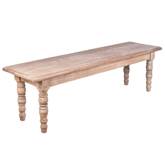 POWELL RECLAIMED ELM BENCH 150CM - MyChocolateWood
