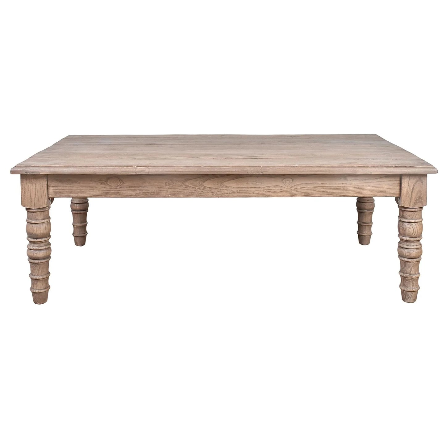 POWELL RECLAIMED ELM COFFEE TABLE 130CM - MyChocolateWood