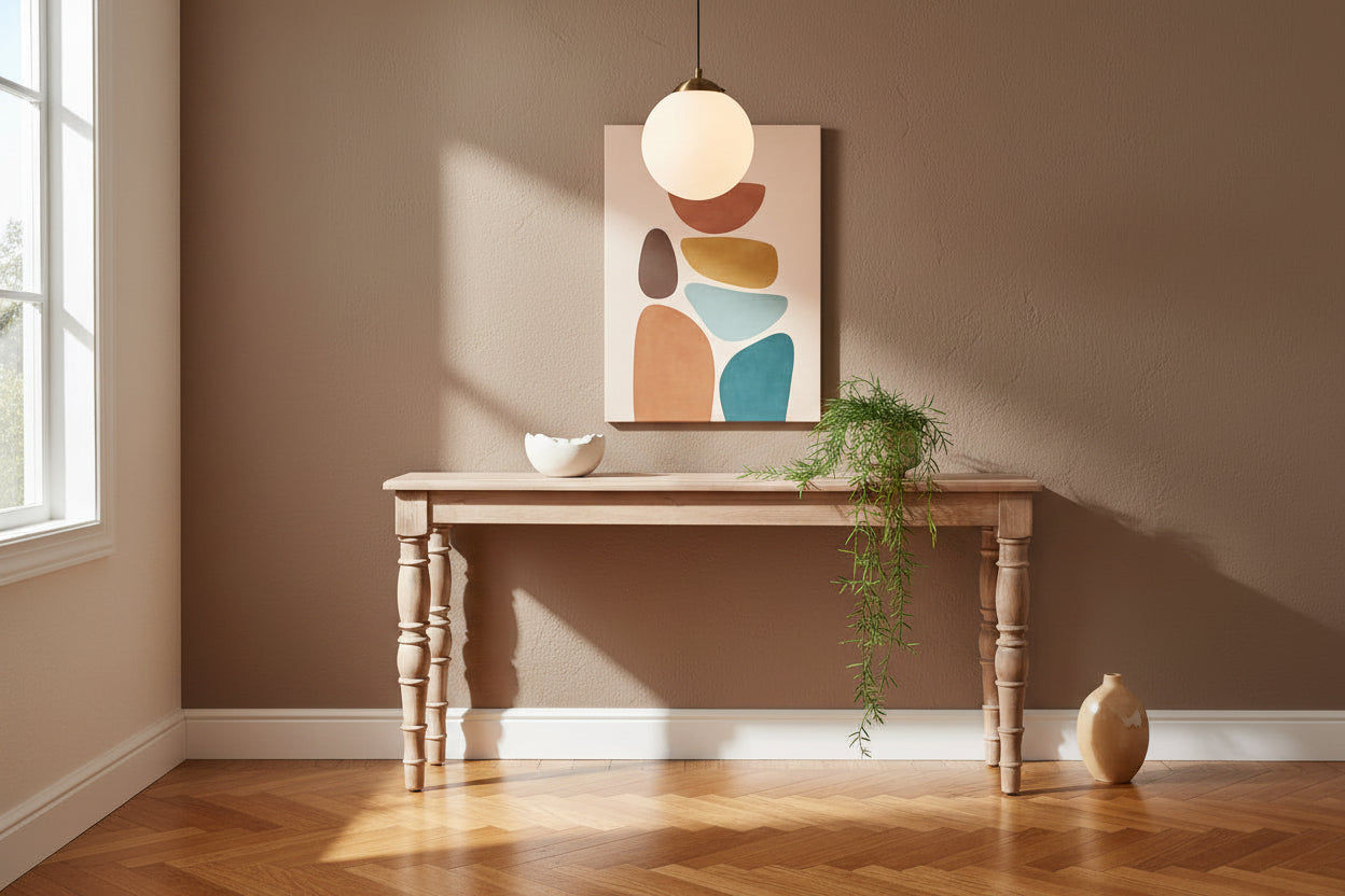 POWELL RECLAIMED ELM CONSOLE TABLE 180CM - MyChocolateWood