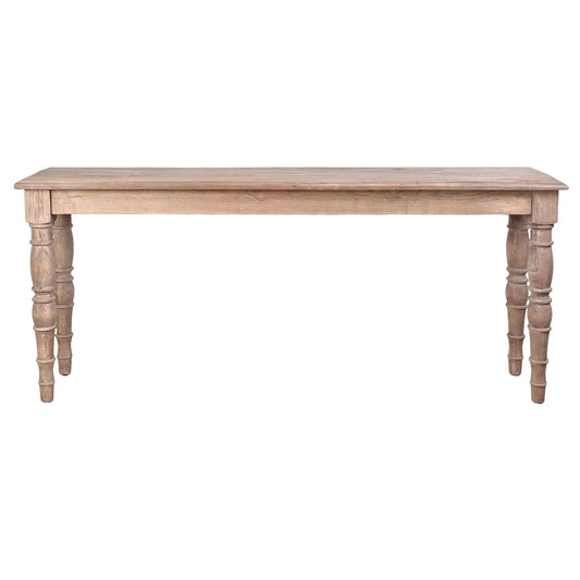 POWELL RECLAIMED ELM CONSOLE TABLE 180CM