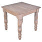 POWELL RECLAIMED ELM LAMP TABLE/SIDE TABLE - MyChocolateWood