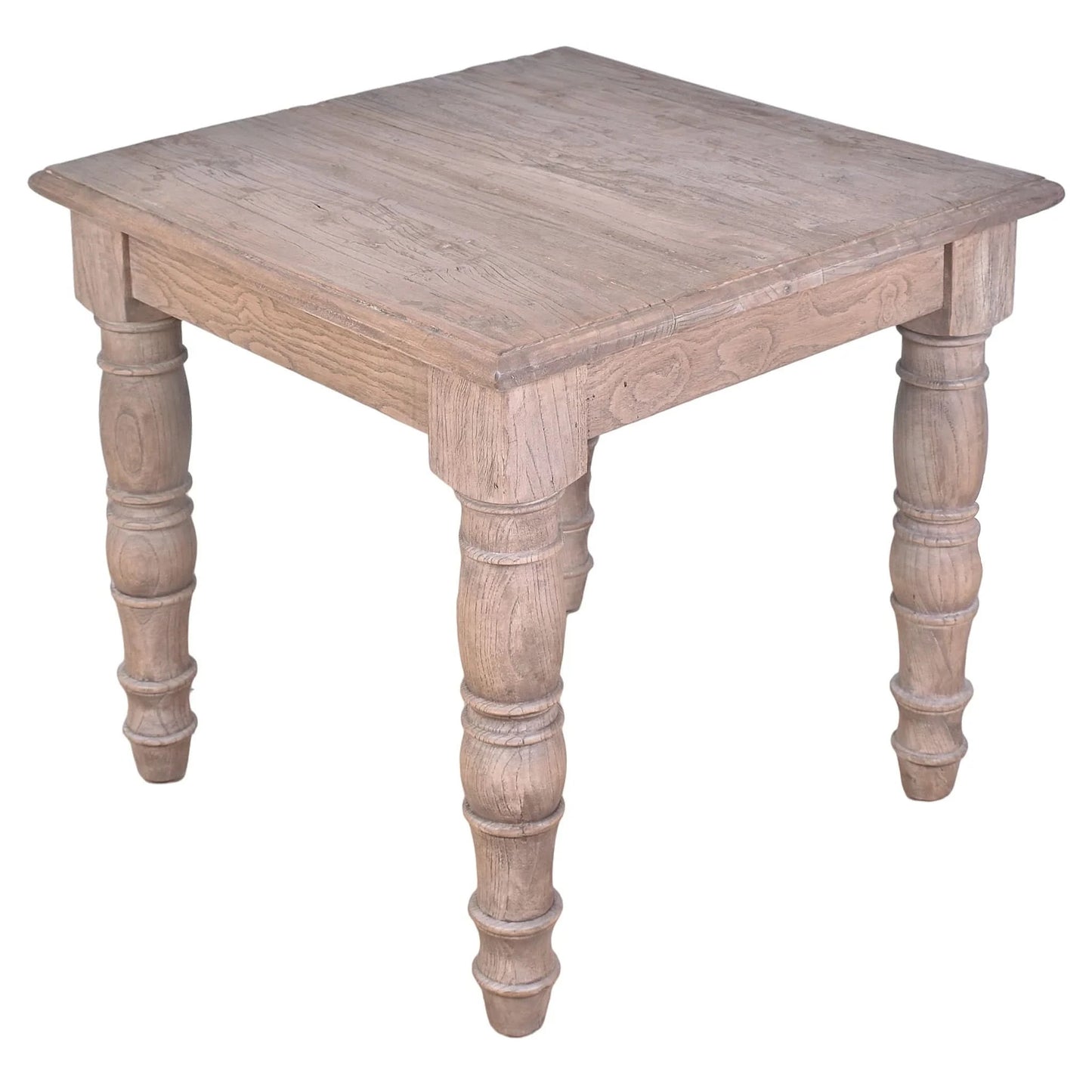 POWELL RECLAIMED ELM LAMP TABLE/SIDE TABLE - MyChocolateWood