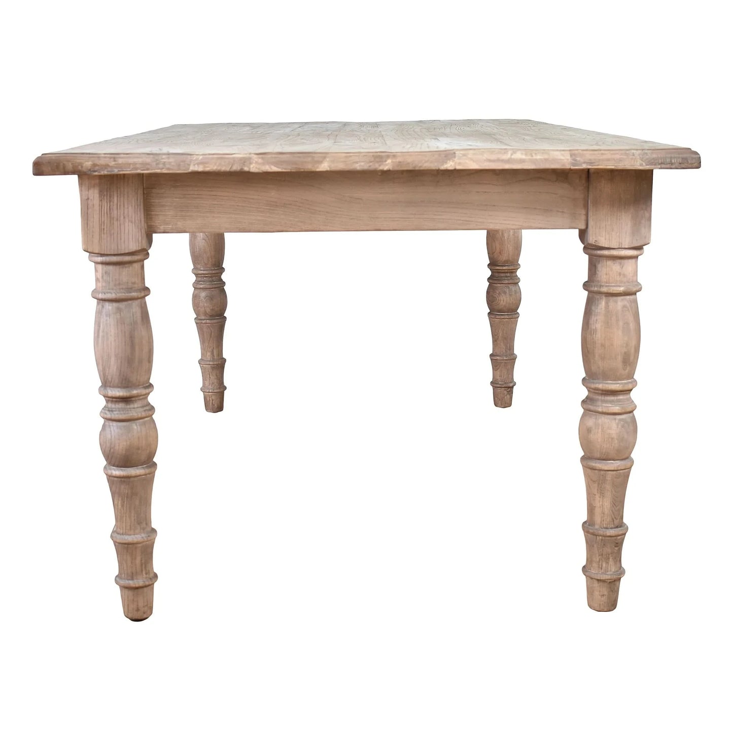 POWELL RECLAIMED ELM RECTANGULAR DINING TABLE 200CM - MyChocolateWood