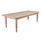 POWELL RECLAIMED ELM RECTANGULAR DINING TABLE 240CM - MyChocolateWood