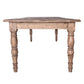 Powell Reclaimed Elm Rectangular Dining Table 300cm - Chocolate Wood