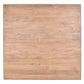 POWELL RECLAIMED ELM SQUARE DINING TABLE 150 X 150CM - MyChocolateWood