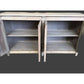 PROVENZ RECYCLED ELM RUSTIC 4-DOOR BUFFET SIDEBOARD 165CM - MyChocolateWood
