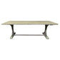 PROVENZ RECYCLED ELM RUSTIC DINING TABLE 200CM - MyChocolateWood