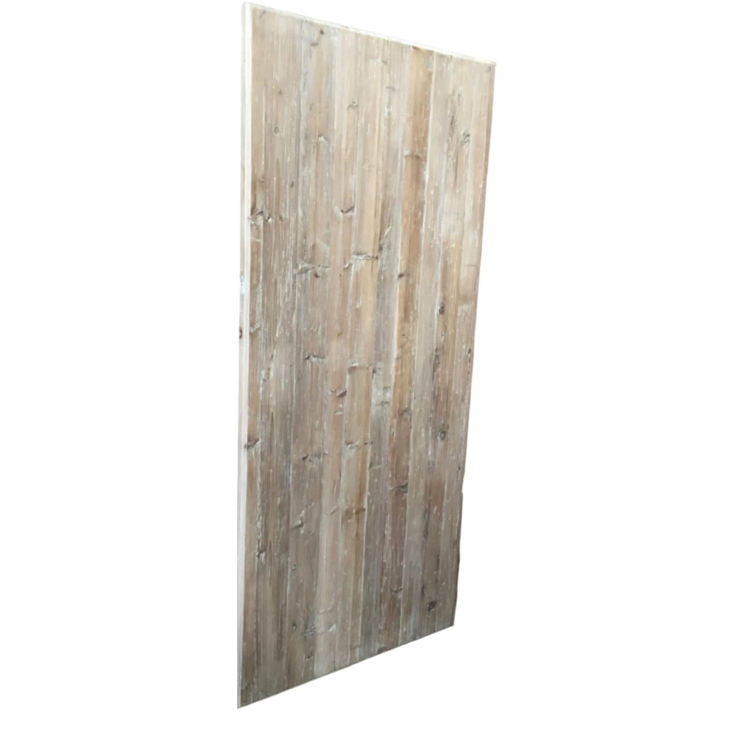 Provenz Recycled Elm Rustic Dining Table 245cm - Chocolate Wood