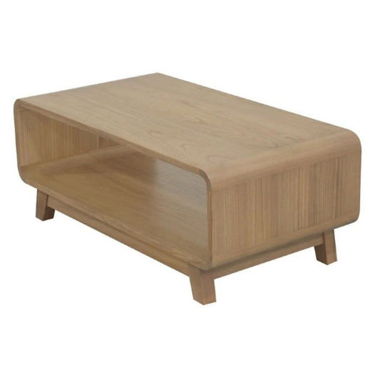 PROVIDENCE COFFEE TABLE IN WHITE CEDAR TIMBER - MyChocolateWood