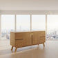 PROVIDENCE SIDEBOARD/BUFFET 2 DOORS & 4 DRAWERS IN WHITE CEDAR TIMBER - MyChocolateWood