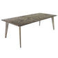 PRYOR RECLAIMED MANGO WOOD DINING TABLE GREY 240CM - MyChocolateWood
