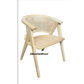 RAVELLA  SOLID ELMWOOD/RATTAN CHAIR KITCHEN CHAIR  DINING CHAIR ACCENT CHAIR  BLACK - MyChocolateWood