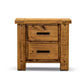 RICHMOND BEDSIDE TABLE 2 DRAWERS - MyChocolateWood