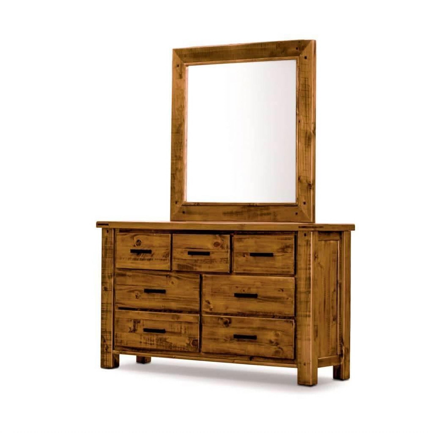 RICHMOND MIRROR IN SOLID PINE - MyChocolateWood