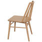 RIVIERA SOLID OAK DINING CHAIRS IN NATURAL SET OF 2 - MyChocolateWood