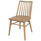 RIVIERA SOLID OAK DINING CHAIRS IN NATURAL SET OF 2 - MyChocolateWood