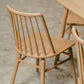 RIVIERA SOLID OAK DINING CHAIRS IN NATURAL SET OF 2 - MyChocolateWood